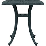  Vrtni stol zeleni 53 x 53 x 53 cm od lijevanog aluminija | shoptok.hr