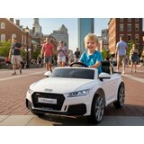  Audi TT RS – Licencirani Dečiji Automobil na Akumulator Beli (12V) | Eponuda.com