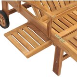  Ležalnik iz trdne tikovine | Shoptok.si