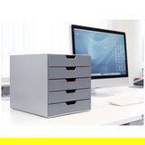 Durable Predalnik Varicolor 5, zaprt, siv | Shoptok.si
