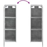  Ormar za Kupaonicu na Zidu Betonska siva 33 x 34,5 x 100 cm | shoptok.hr