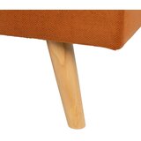Ixia Opečnato oranžna raztegljiva sedežna garnitura iz šenilje 175 cm – | Shoptok.si