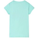  Dječja majica svijetla boja mente | shoptok.hr