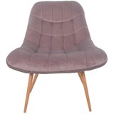 Livetastic XXL FOTELJ, naravne barve, roza tekstil | Shoptok.si