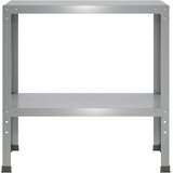  Stol za presađivanje 60 x 40 x 80 cm Pocinčani čelik Srebrna | shoptok.hr