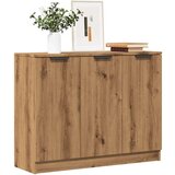 vidaXL Komoda Artisan hrast 90,5x30x70 cm izrađeno drvo | shoptok.hr