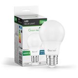 Greentech led sijalica e27 12w 6000k 1200lm a60 ip40 epistar chip ( BLX-6117 ) Cene