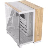 Corsair Kucište 6500X Mid-Tower dve komore kaljeno staklo bez napajanja bela bambus drvo (CC-9011284-WW) | ePonuda.com