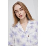 Levi's Košulja s dodatkom lana za žene, boja: bijela, regular, s klasičnim ovratnikom | shoptok.hr