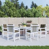  Jastuci za stolice 6 kom prošarano smeđesivi 100x50x7cm tkanina | shoptok.hr