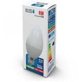 Xled led sijalice E14/6W/3.000K/470LM/CANDLE-MAT/25.000H/230V Cene