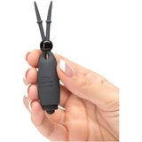 Fifty Shades of Grey vibracijske štipaljke za bradavice fifty shades of grey, crne | shoptok.hr