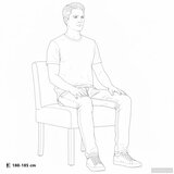  Fotelja od tkanine tamnosiva | shoptok.hr