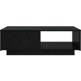  Klubska miza Črna Orehovina 95 x 55 x 31 cm Konstruiran les, (5000121518) | Shoptok.si