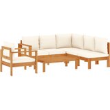  5-dijelna set vrtnih sofa od masivnog drva bagrema s jastucima | shoptok.hr