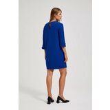 Marisse Trapeze Dress With 3/4 Sleeves, Blue | ePonuda.com