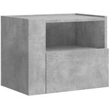  Zidni noćni ormarić siva boja betona 45x30x35 cm | Eponuda.com
