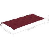  Sklopiva vrtna klupa s jastukom 118 cm od bambusa | Eponuda.com