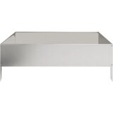  Povišena vrtna gredica 100x100x33,5 cm nehrđajući čelik | Eponuda.com