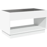  Stolić za kavu s beskonačnim LED svjetlima bijeli 90x50x50 cm | shoptok.hr