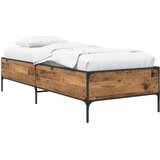  Okvir za krevet Staro drvo 80 x 200 cm Konstruirano drvo - Staro drvo | shoptok.hr