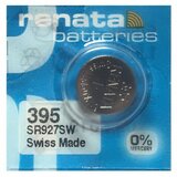 Renata baterija 395 1,55V Srebro oksid dugme baterija za SAT, Pakovanje 1kom Cene