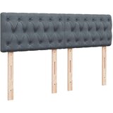  Krevet s oprugama i madracem tamnosivi 140x190 cm baršunasti | shoptok.hr