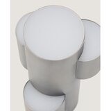 Kave Home Kovinska LED zatemnitvena namizna svetilka v srebrni barvi (višina 26,5 cm) Adrina – | Shoptok.si