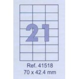 Forpus Etikete 70 x 42,4 mm | Shoptok.si