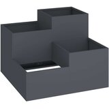 vidaXL Vrtna sadilica Antracit Plastika 100 x 100 x 60 cm Sadilice | shoptok.hr