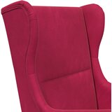  Fotelja Vinska crvena Baršun | shoptok.hr