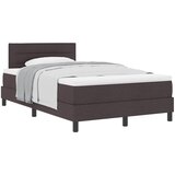  Krevet s opruga kutije Tamno smeđa 120 x 190 cm tkanina | shoptok.hr