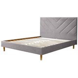 Bobochic Paris Bež oblazinjena zakonska postelja z letvenim dnom 140x190 cm Romane – | Shoptok.si