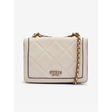 Guess Beige Women's Crossbody Handbag Abey Convertible Xbody Flap - Women | shoptok.hr