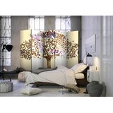 Artgeist PARAVAN 225/172/3 cm rjava, lila Slike