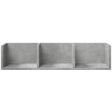 Zidni ormarići 2 kom boja siva betona 75x18x16,5 cm drveni | shoptok.hr
