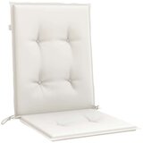  Jastuci za stolice 6 kom prošarano krem100x50x4 cm tkanina | shoptok.hr
