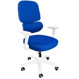 Master Stolica dječija na točkiće 42x43x52x90cm YS-01 bijela/plava Cijene
