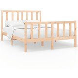 The Living Store Posteljni okvir iz trdne borovine 160x200 cm - Posteljni Okvir, (21527183) | Shoptok.si