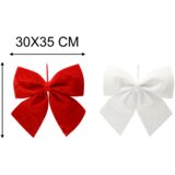Molarem Home Božićni ukras - Velika mašna 30 x 35 cm, bijela Cijene