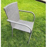 Bello Giardino Set dveh vrtnih stolov -siva Cene