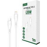 DATA KABAL L20W LIGHTNING NA TYPE-C 20W 1M BIJELI WEWO Cijene