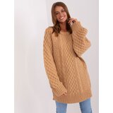 Wool Fashion Italia Sweater-AT-SW-2367-2.64P-camel | Shoptok.si