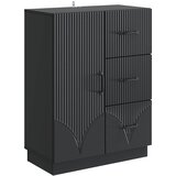 Kreveta s ladicama Crna 66 x 34,5 x 87 cm Konstruirano drvo | shoptok.hr