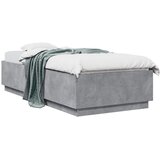  Okvir za krevet Betonska siva 80 x 200 cm - Betonska siva 80 x 200 cm | shoptok.hr
