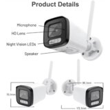 Gembird CAM-IP5MP-B6 kamera 5MP, H.265 wifi camera, metal, icsee app, 2pcs ir LED+2pcs white led, 2.8mm | ePonuda.com
