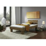MID.YOU FUTONSKA POSTELJA 100 cm x 200 cm , les barve hrasta u