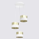  visilica na sajli lux 3xE27/15W/230V bela/zlatna | Eponuda.com