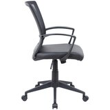 XXXL vrtljivi stol offilo pu, črna | Shoptok.si