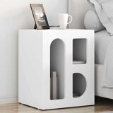  Noćni ormarić 2 pcs Bijelo 40 x 35 x 50 cm Konstruirano drvo | shoptok.hr
